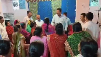 कटकमदाग: सदर विधायक ने विष्णुपुरी में चौपाल लगाकर लोगों की सुनी समस्याएं, सामुदायिक भवन निर्माण कराने की घोषणा की