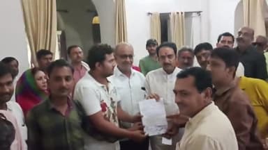 अजयगढ़: सरपंच संघ अजयगढ ने तीन सूत्रीय मांगों को लेकर केबिनेट मंत्री को सौंपा ज्ञापन