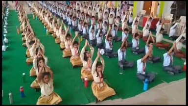 हांसी: स्वतंत्रता दिवस समारोह की तैयारियों हेतु पीसी एसडी वरिष्ठ माध्यमिक विद्यालय में रिहर्सल कार्यक्रम का हुआ आयोजन