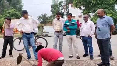 गोंडा: धानेपुर थाने के पास मेहनौन पावरहाउस को जानेवाली अंडरग्राउंड 33 हजार विद्युत लाइन में आई खराबी, सुधार कार्य जारी