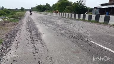 हमीरपुर: कालपी हमीरपुर हाईवे क्षतिग्रस्त होने पर PWD ने की खाना पूर्ति , एक सप्ताह के अंदर फिर जर्जर हुआ कालपी हमीरपुर हाईवे