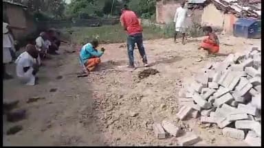 पीपलदा: इटावा के पीपल्दा खुर्द में बाबा भीमराव अंबेडकर प्रतिमा स्थल का किया गया भूमिपूजन