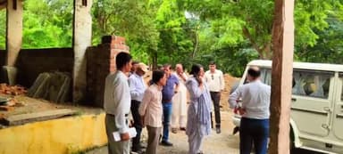 बकानी: रटलाई श्री कृष्ण गौशाला का अतिरिक्त मुख्य कार्यकारी अधिकारी ने किया निरीक्षण