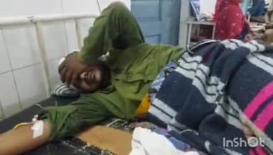 पानी पतासी बेचने वाले व्यापारी के साथ एमपी नगर के पास हुई मारपीट, 5 अज्ञात लोगों ने पीटा, जिला अस्पताल में भर्ती,