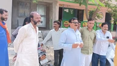 ब्यावरा: ब्यावरा विधायक रामचंद्र दांगी ने शासकीय हाई स्कूल छोटा बैरसिया का किया निरीक्षण