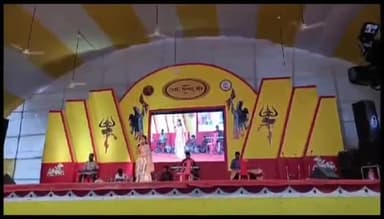 राजगीर: जिला प्रशासन के द्वारा मलमास मेला थाना के पास सांस्कृतिक कार्यक्रम का आयोजन किया गया