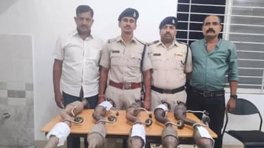 हुज़ूर: थाना कमलानगर पुलिस ने मारूति ईको कार के सायलेंसर चोर के आरोपियों को किया गिरफ्तार