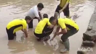 नरेन्द्रनगर: नरेन्द्रनगर:जानकी सेतु के पास दीवार ढह जाने से बाबा की मौत