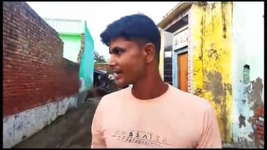 हसनपुर: गुरेठा में जलभराव व गन्दगी से परेशान ग्रामीणों ने किया प्रदर्शन