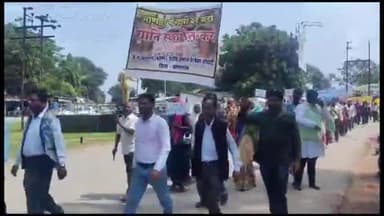 कोंडागांव: मणिपुर के हिंसा के विरोध में मसीह समाज ने नगर में निकाली रैली,कलेक्टर को सौंपा ज्ञापन