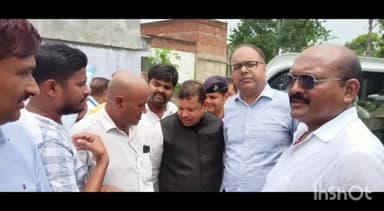 संपतचक: स्वतंत्रता दिवस पर झंडोतलन के लिए गौरीचक के मसाढी महादलित टोला का पटना जिलाधिकारी ने किया स्थल निरीक्षण