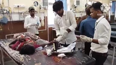 नांगल राजावतान: जोशी की कोठी पेट्रोल पंप के पास निजी बस और बाइक में हुई टक्कर, हादसे में बाइक सवार महिला की मौत