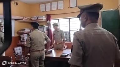 हसनपुर: SP ने किया हसनपुर कोतवाली का औचक निरीक्षण, दिये आवश्यक दिशा निर्देश