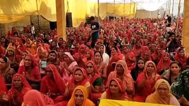 सरदारशहर: टंकी बालाजी मंदिर में चल रही भागवत कथा के छठे दिन बाल लीलाओं का हुआ वर्णन, 13 अगस्त से होगी मीरा चरित्र कथा