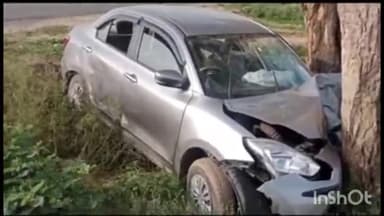 सिंगरौली: खुटार चौकी अंतर्गत बलिया पुल के पास तेज रफ्तार परिवहन करती स्विफ्ट कार अनियंत्रित होकर के पेड़ से टकराई, 3 लोग हुए घायल