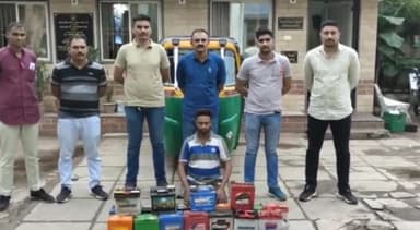 વડોદરા: પોલીસે સિટી વિસ્તારમાંથી ચોરી કરેલી 18 બેટરી સાથે એક શખ્સને ઝડપી પાડ્યો