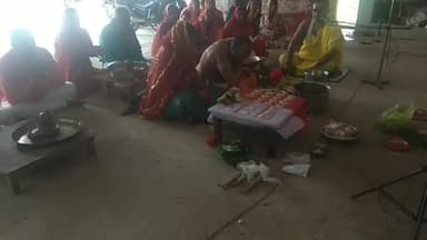 पीरटांड: पालगंज स्थित श्री बंशीधर मंदिर में सामूहिक रुद्राभिषेक कार्यक्रम का हुआ आयोजन