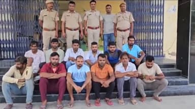 नीमराना: जिलापुलिस मुख्यालय के निर्देशानुसार वांछित अपराधियों की धरपकड़ अभियान के तहत ततारपुर पुलिस ने बदमाशों को किया गिरफ्तार