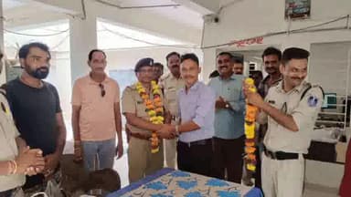 सुसनेर: सोयत कला थाना प्रभारी देवड़ा को दी विदाई नवागढ़ थाना प्रभारी का किया स्वागत