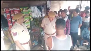 बसेड़ी: बसेड़ी कस्बे में हवेली थोक व पीपल मंडी में शराब के ठेके व किराने की दुकान में अज्ञात चोरों ने की चोरी