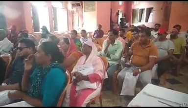 हरिद्वार: ललतारो पुल के समीप आर्य समाज मंदिर में नास वी के द्वारा सर्व सेफ फूड परियोजना के तहत की गई अहम बैठक