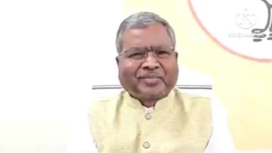 कांके: बाबूलाल मरांडी ने 15 अगस्त को घरों में तिरंगा लगने का किया आह्वान