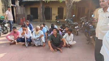 अलवर: जिला भिवाड़ी पुलिस ने 172पुलिस कर्मियों के साथ अलग-अलग स्थान पर दबिशदेकर 142 वांछित अपराधियों को किया गिरफ्तार