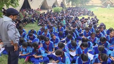 गंगानगर: 13 से 16 अगस्त तक श्रीगंगानगर के राजस्थान स्काउट गाइड परिसर में लगाया गया राज्य पुरस्कार ट्रेनिंग कैंप