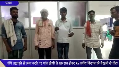 पन्ना: ग्राम चडरा में पौधे उखाड़ने का विरोध करने पर पांच लोगों ने किसान को बेरहमी से पीटा, पीड़ित ने SP से लगाई मदद की गुहार