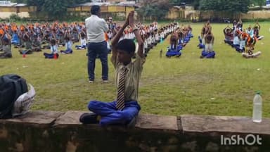 होशंगाबाद नगर: शासकीय SNG स्कूल ग्राउंड में 15 अगस्त की तैयारी को लेकर बैंड की धुन पर पीटी परेड की हुई फाइनल रिहर्सल