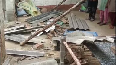 मुरादाबाद के ब्लॉक मुंडापांडे में गरीब परिवार को नहीं मिल रहा मुख्यमंत्री आवास योजना का लाभ