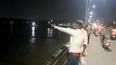 टीवी सिटी न्यूज़ चैनल की टीम ने मुरादाबाद रामगंगा नदी का किया निरीक्षण