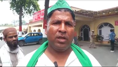 मुरादाबाद: BKU भानू के मंडल अध्यक्ष ने अगवानपुर चौकी इंचार्ज पर केस में फंसाने की धमकी देने का आरोप लगाते हुए DM से की शिकायत