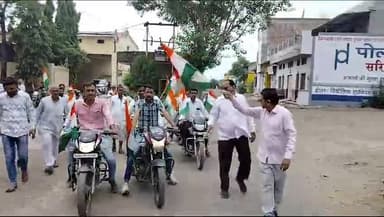 आज विधानसभा क्षेत्र डग के चौमहला में आजादी के अमृत महोत्सव वर्ष के अंतर्गत हर घर तिरंगा अभियान के तहत तिरंगा रैली