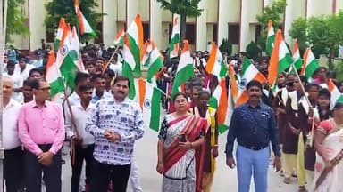 मिर्ज़ापुर: जी.डी.बिनानी पी.जी.कॉलेज मिर्जापुर में स्वतंत्रता दिवस के अवसर पर कार्यक्रम #independence_day