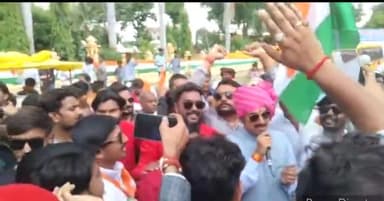 पन्ना: स्वतंत्रता दिवस के अवसर पर नगर में निकाली गई विशाल तिरंगा यात्रा, कैबिनेट मंत्री व नगर पालिका अध्यक्ष हुई शामिल