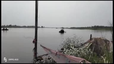 धनौरा: बिजनौर बैराज से गंगा में छोड़ जा रहा पानी गजरौला के गांव शिशोवाली टिकोवाली में बाढ़ जैसे हालात ग्रामीण परेशान