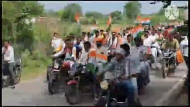 बटियागढ़: भाजपा मंडल फतेहपुर से ग्राम मगरोन तक निकाली तिरंगा यात्रा,बड़ी संख्या में भाजपा कार्यकर्ता रहे मौजूद