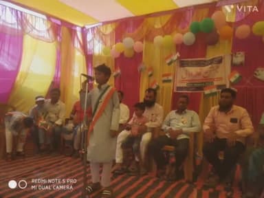 मनसाही:- मदरसा में भी स्वतंत्रता दिवस पर सांस्कृतिक कार्यक्रम की रही धूम।