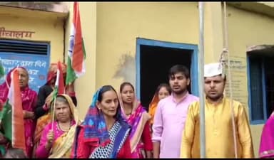 देवाल: ग्रामीणों के सहयोग से बद्रीनारायण संस्कृत विद्यालय रायकोली मेरी माटी मेरा देश कार्यक्रम आयोजित