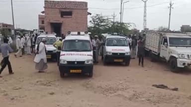 फलौदी: फलोदी के निकट कलरा-खारा सडक मार्ग पर ट्रक और बोलेरो मे भीडन्त जूनेजा ढाणी निवासी 2 महिलाओं सहित 6 की मौत एक जोधपुर रेफर