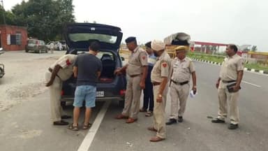 पानीपत: जिलेभर में कई जगहों पर पुलिस ने लगाए नाके एवं संदिग्ध लोगों से की गई पूछताछ, एसपी ने दी जानकारी