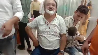 मुरादाबाद: फव्वारा चौक पर बाइक सवार व्यक्ति चाइनीज मांझे की चपेट में आने से हुआ घायल, पुलिस ने जिला अस्पताल में भर्ती कराया