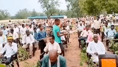 चितरंगी: एनटीपीसी सिंगरौली द्वारा मेरी माटी मेरा देश कार्यक्रम के तहत 50000 फलदार पौधों का किया गया वितरण