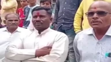 खाचरौद: तहसील के गांव लेकोडिया टॉक में आंगनवाड़ी कार्यालय पर तिरंगा नहीं फहराया गया, ग्रामीणों ने पंचनामा बनाया