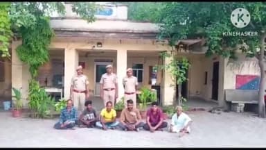 दीगोद: सुल्तानपुर थाना पुलिस ने सट्टे पर कार्रवाई करते हुए 6 आरोपियों को किया गिरफ्तार , 4680 सट्टा रकम जप्त