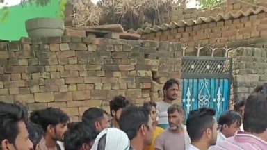 नूह: अकबरपुर गांव में एक क्रेटा गाड़ी और बाइक सवार के बीच हुई टक्कर में 3 लोग घायल