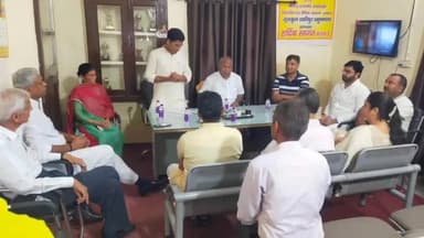 रादौर: शादीपुर वैदिक आश्रम में पहुंचे भाजपा ओबीसी मोर्चा प्रदेश अध्यक्ष आयोजकों से मीटिंग कर आगे के लिए किया विचार विमर्श