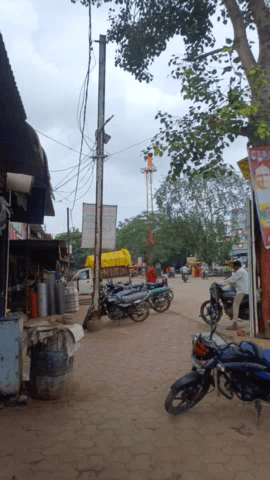 badoud road choraha par Hanuman tawar lag Gaya he 
bola jay shree ram