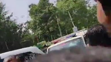 रेवाड़ी: डिप्टी CM दुष्यंत चौटाला रेवाड़ी पहुंचे, नारनौल जाते समय रास्ते में रूक कर कार्यकर्ताओं की समस्याएं सुनी